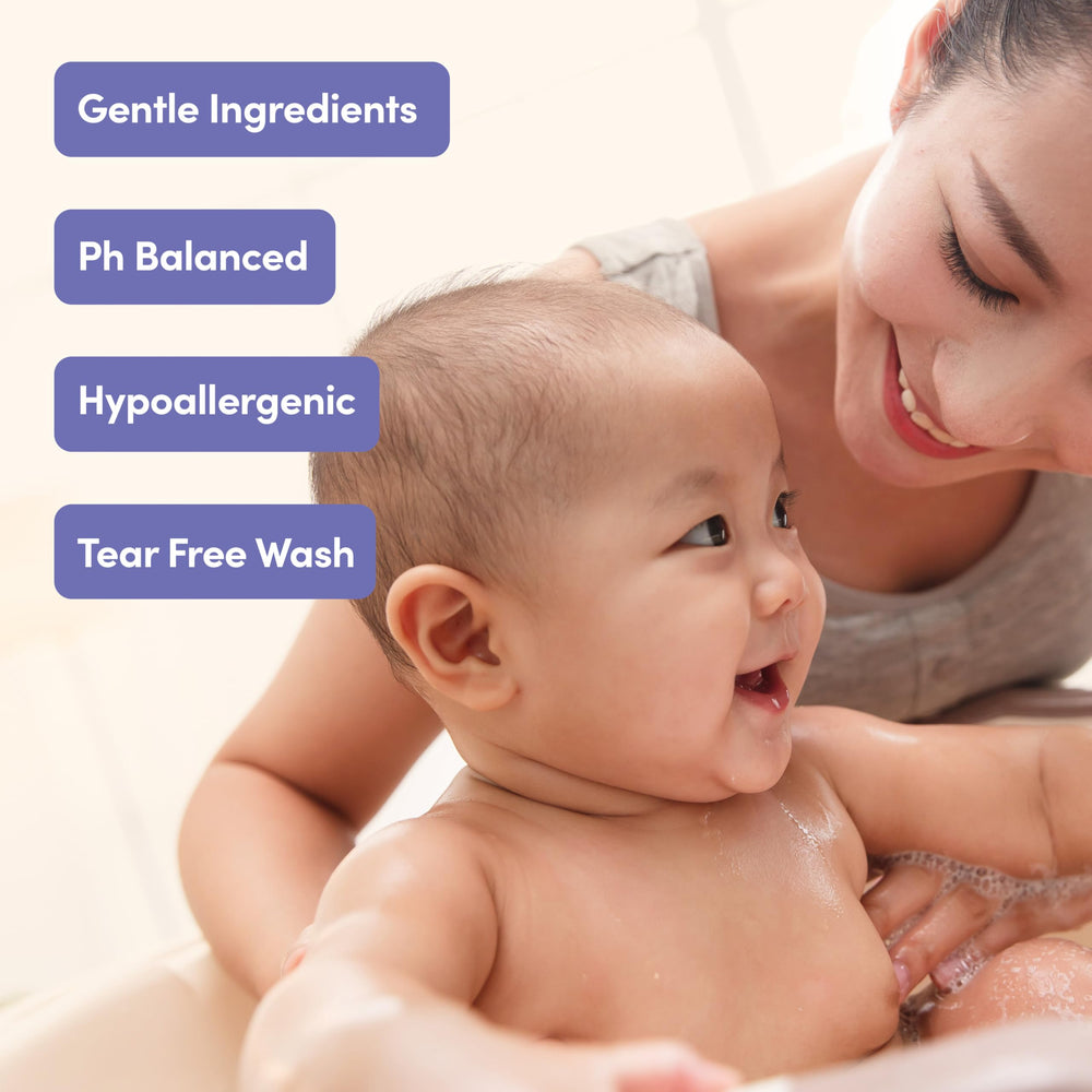 Aveeno Baby Calming Comfort gel con lavanda para rutina nocturna relajante