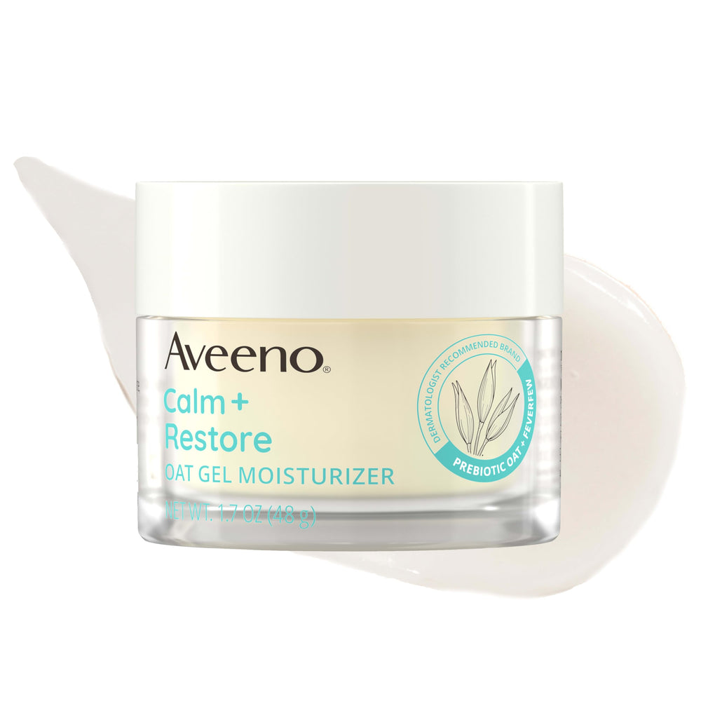 Aveeno gel envase frontal mostrando diseño y tamaño práctico