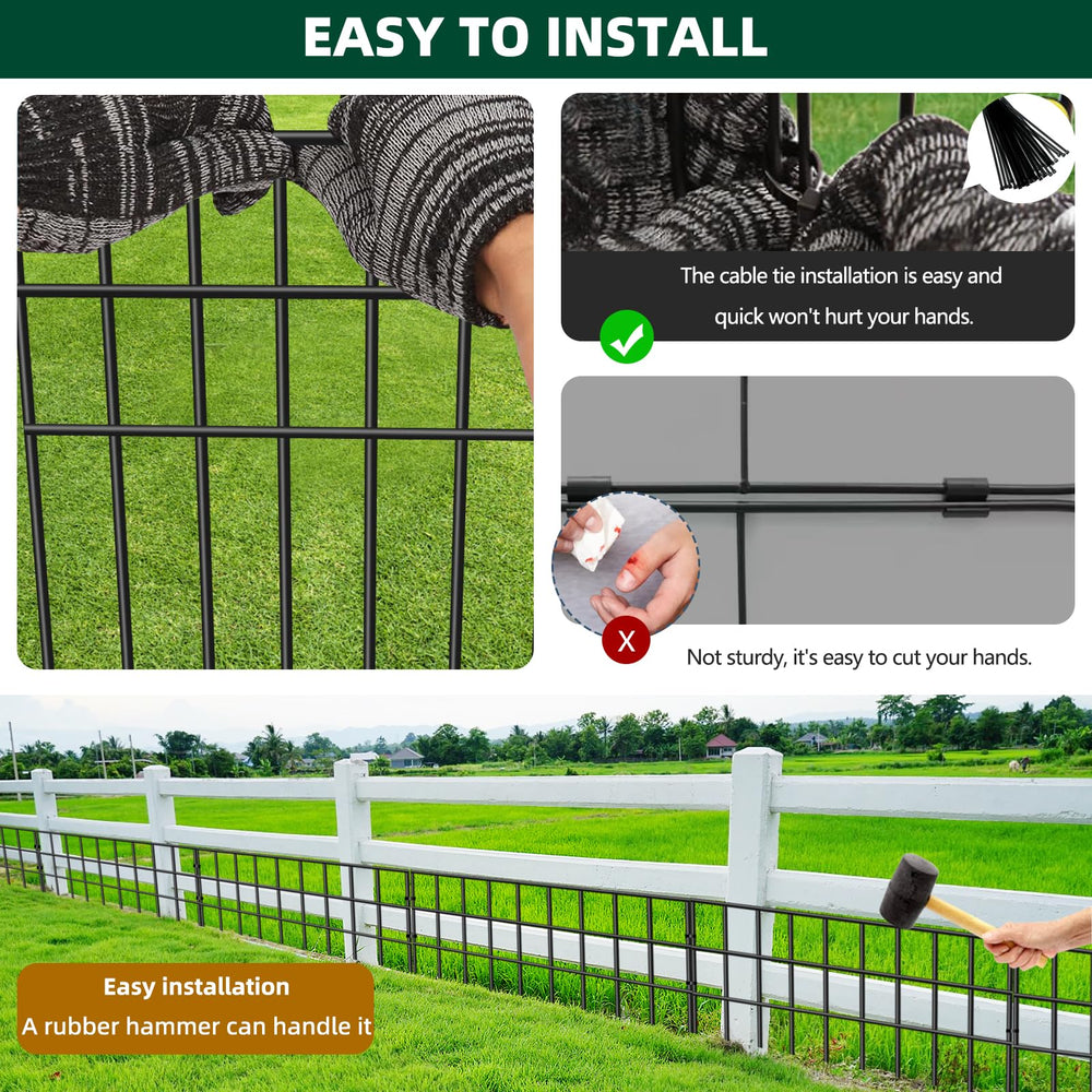 AVELOTUUG cable-tie connections and included gloves for safe assembly