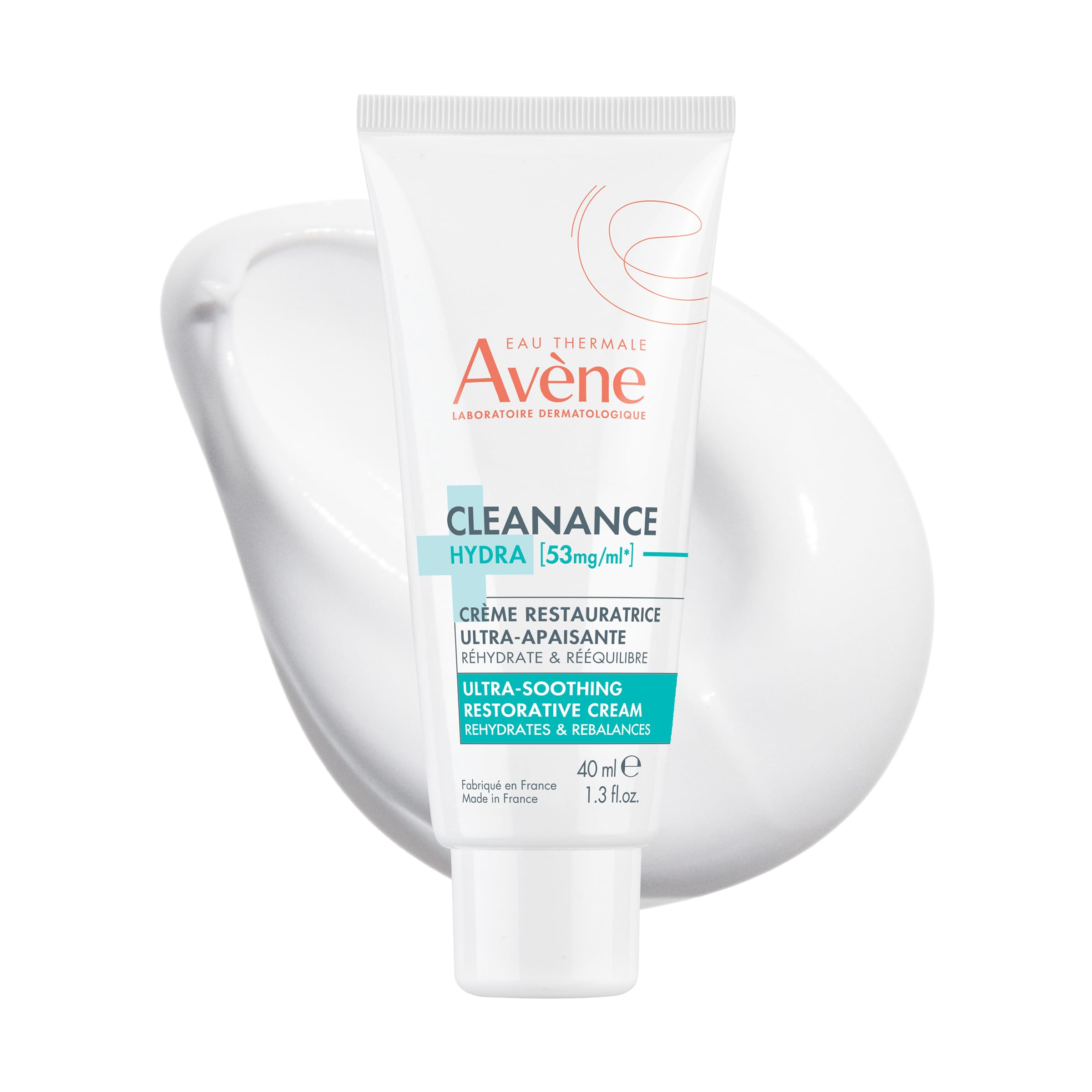 Eau Thermale Avène frasco frontal mostrando el envase y beneficio nutritivo