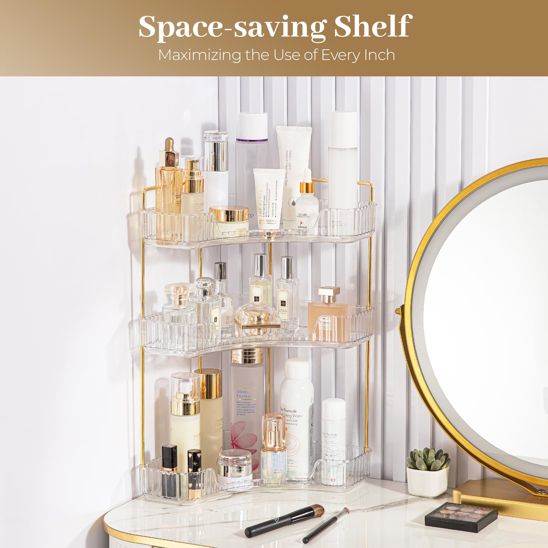 Aveniee ambiente de baño elegante, añade orden y estilo