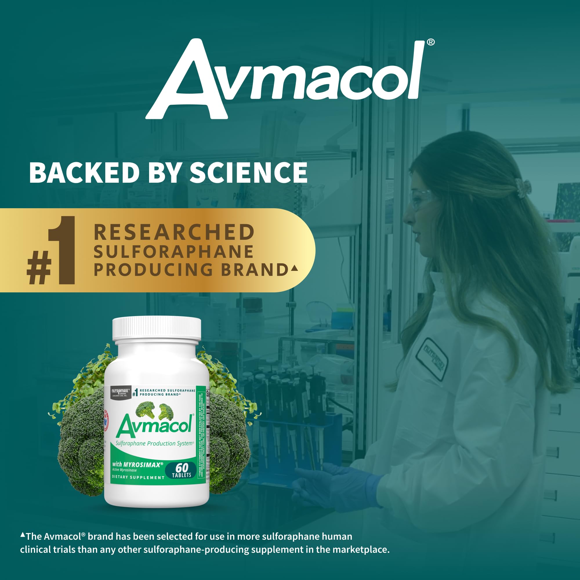 AVMACOL tablets crushed on a spoon showing mixable form for easy consumption