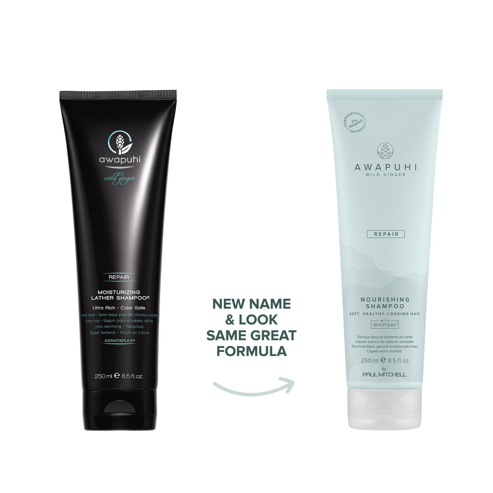Awapuhi Wild Ginger creamy foam texture close-up demonstrating gentle lathering benefit