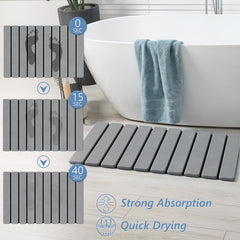 AWW foldable mat folded compact for easy storage and space saving