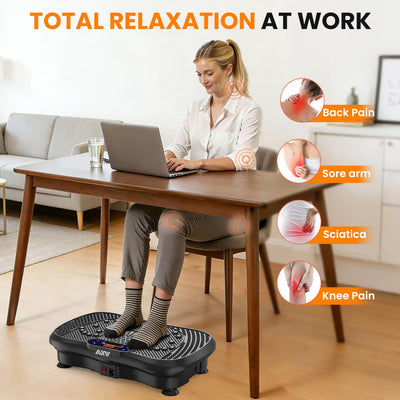 AXV vista lateral que muestra la carcasa ergonómica y estructura estable