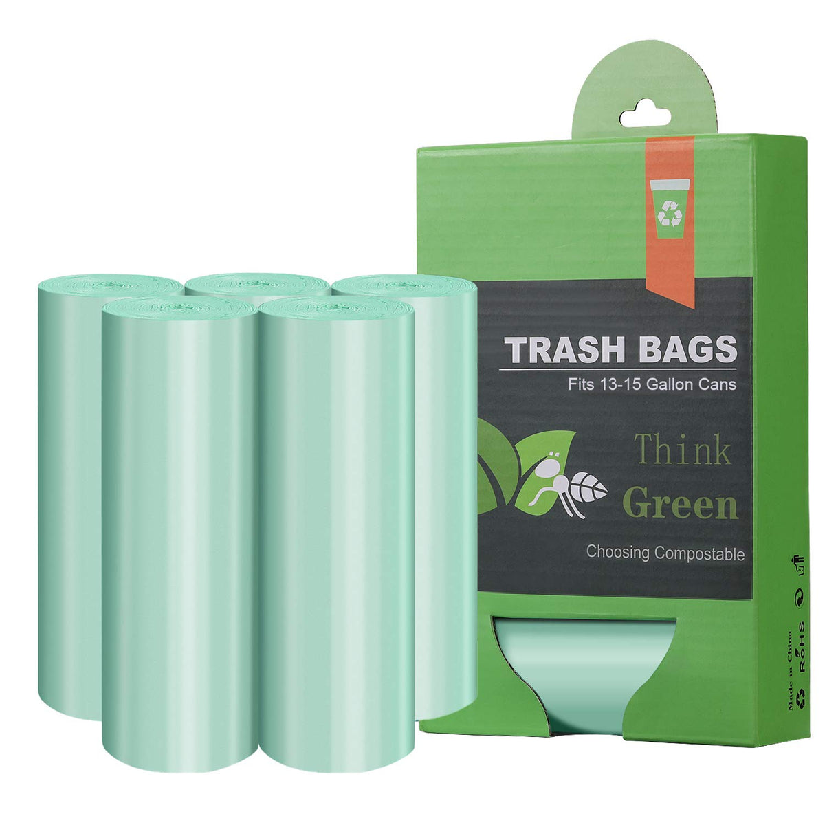 AYOTEE paquete frontal mostrando 60 bolsas, alternativa ecológica