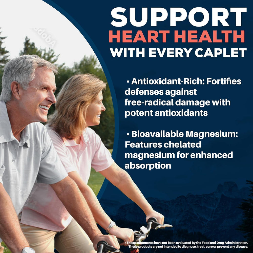 Ayush Herbs Carditone botella abierta con caplets lista para uso diario