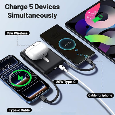 Azmuth attached to iPhone demonstrating secure MagSafe charging
