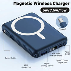 Azmuth magnetic coil closeup highlighting secure MagSafe alignment and efficiency