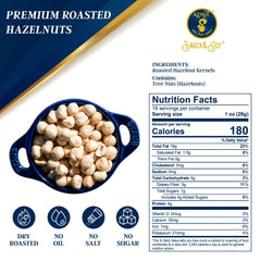 AZNUT mano sosteniendo avellanas compara tamaño y frescura del producto