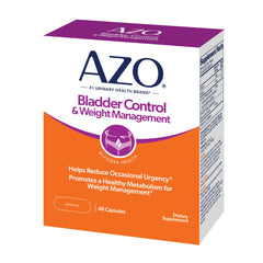 AZO front packaging showing bottle and branding for quick identification and confidence