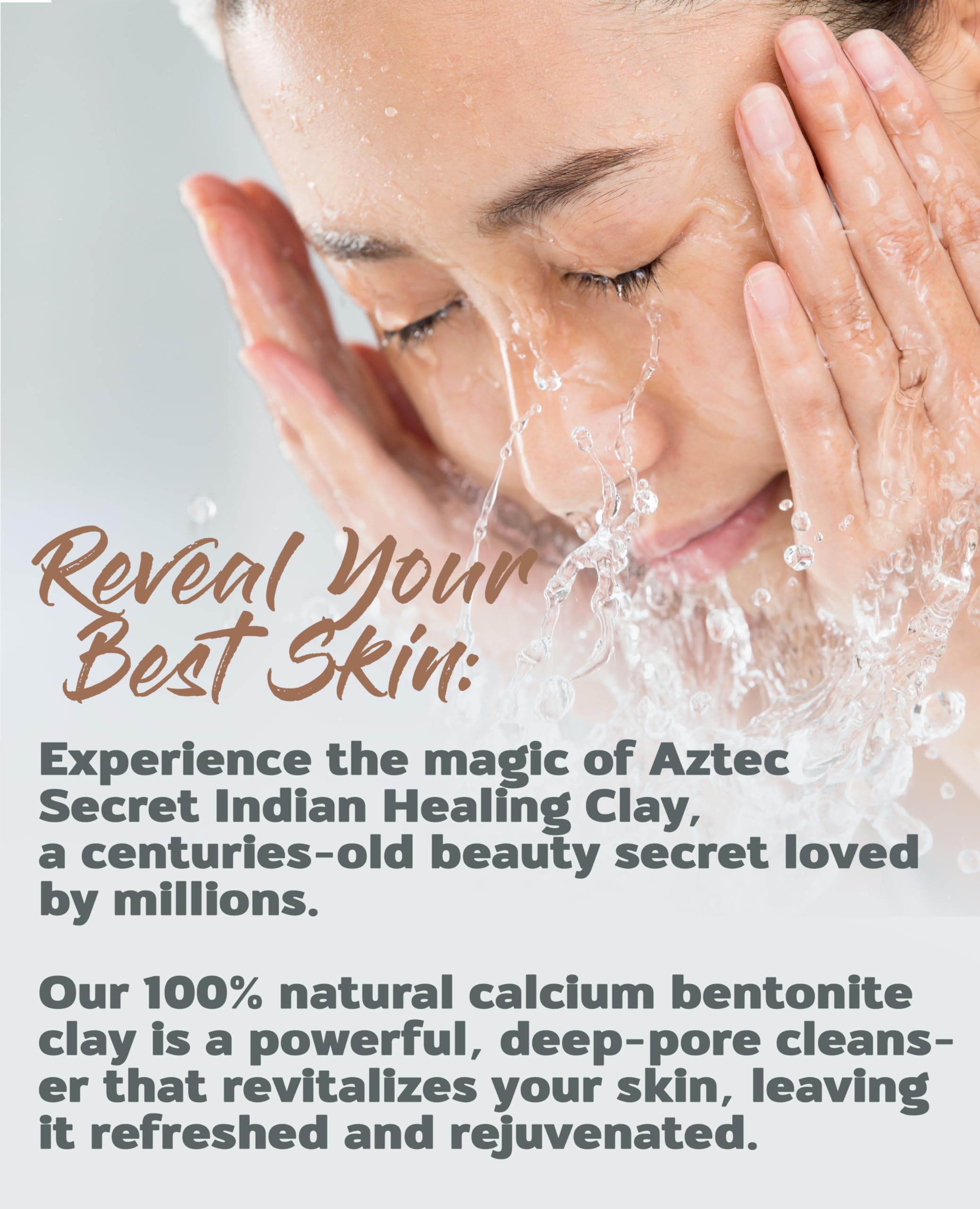 Aztec Secret aplicación facial con pincel para una cobertura uniforme y controlada