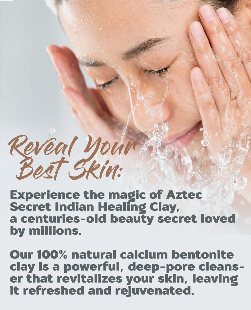 Aztec Secret aplicación facial con pincel para una cobertura uniforme y controlada