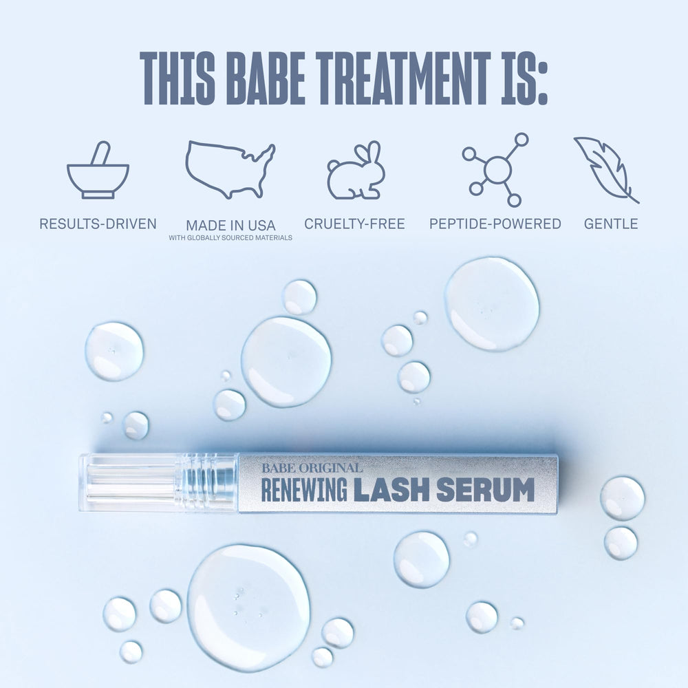 Babe Original ingredientes Pro-6 Peptide Complex destacando beneficio fortalecedor