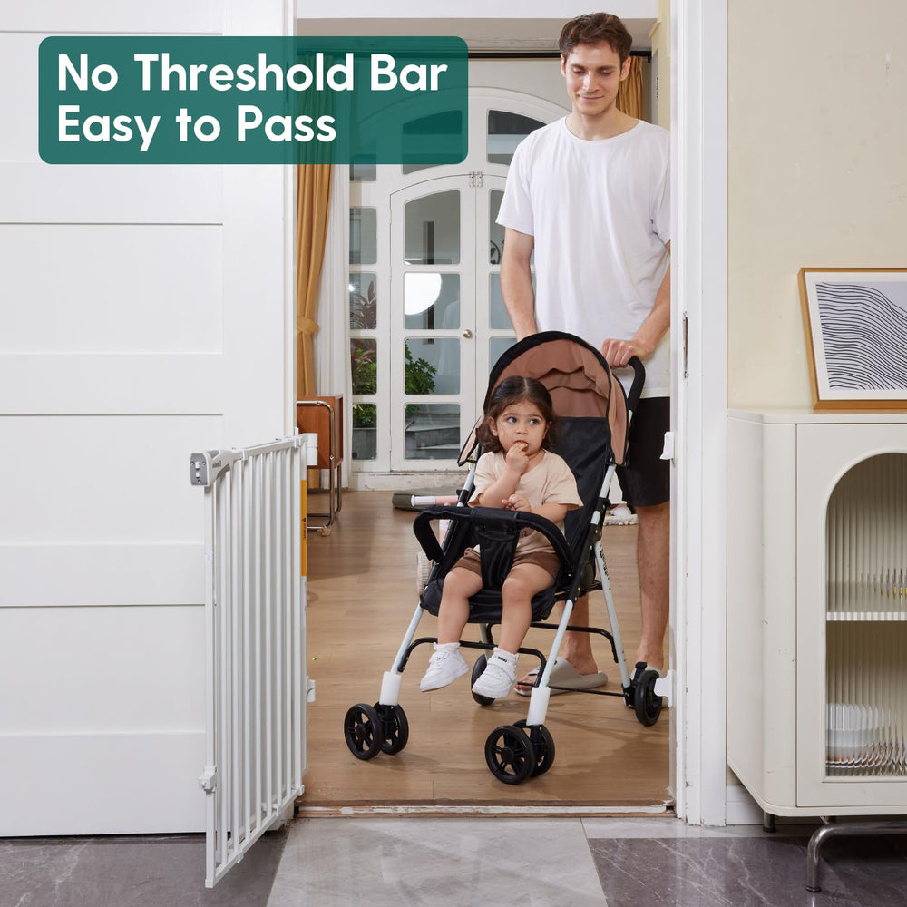 Babelio close-up of double-lock mechanism for added childproof security