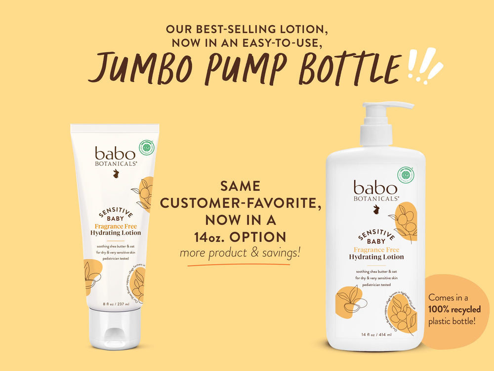 Babo Botanicals textura cremosa en primer plano hidratación ligera instantánea