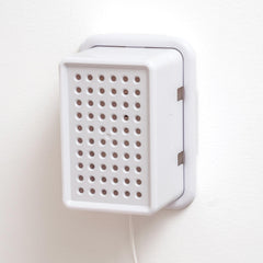Baby Block vista frontal de la caja extra grande protegiendo enchufe grueso