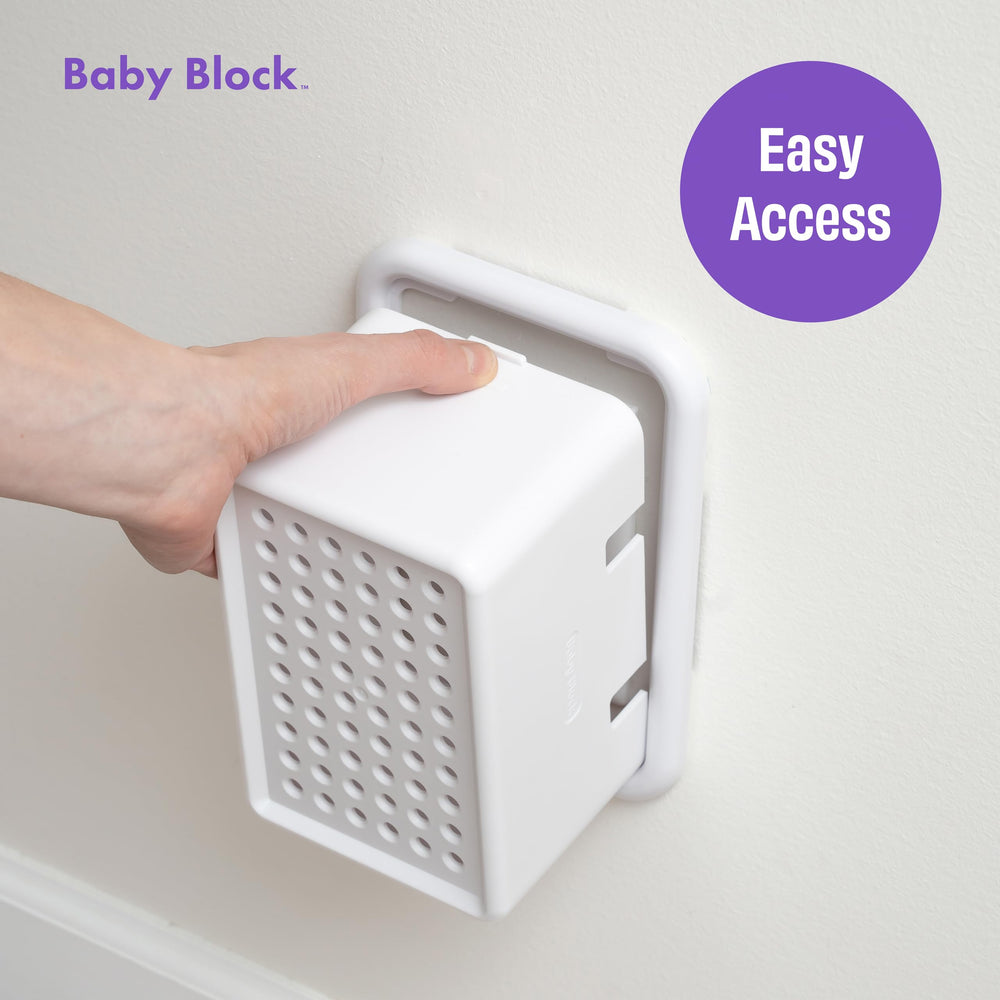 Baby Block instalación adhesiva rápida sin herramientas ni apagado