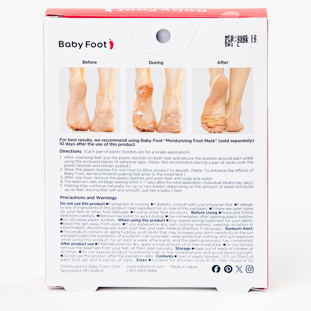 Baby Foot botines abierto con detalle de textura y facilidad de uso