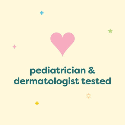 BabyGanics ingredient badge detail focusing on no-paraben, no-sulfate benefit