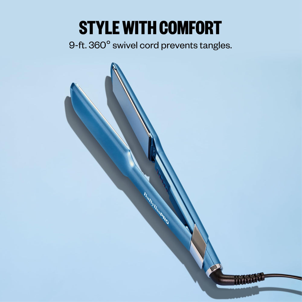 BaBylissPRO in-hand ergonomic grip showing lightweight comfort for extended use