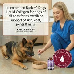 Back 40 Dogs gotas añadidas sobre alimento para aceptación rápida