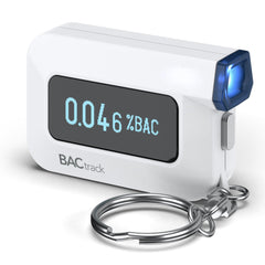 BACtrack C6 front view showing display and compact form for quick checks