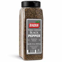 Badia bottle front packaging showing label and volume for quick identification and value