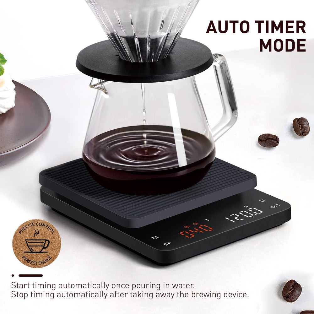 BAGAIL BASICS en uso durante un pour-over para control preciso del vertido