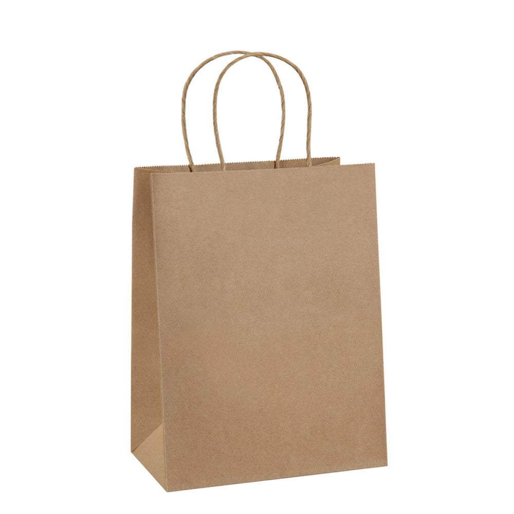BagDream bolsa frontal kraft marrón mostrando diseño limpio y profesional