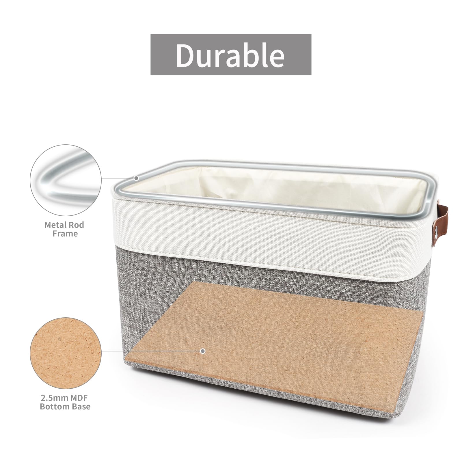 Bagnizer base de MDF visible que mantiene la forma y evita hundimientos al cargar objetos
