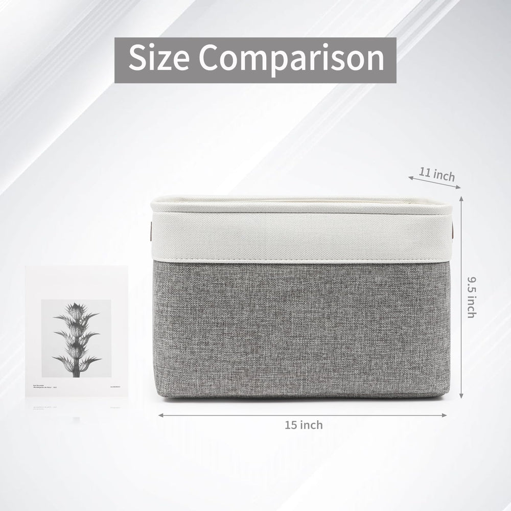 Bagnizer cesta en dormitorio con ropa dentro ilustrando almacenamiento práctico y organizado