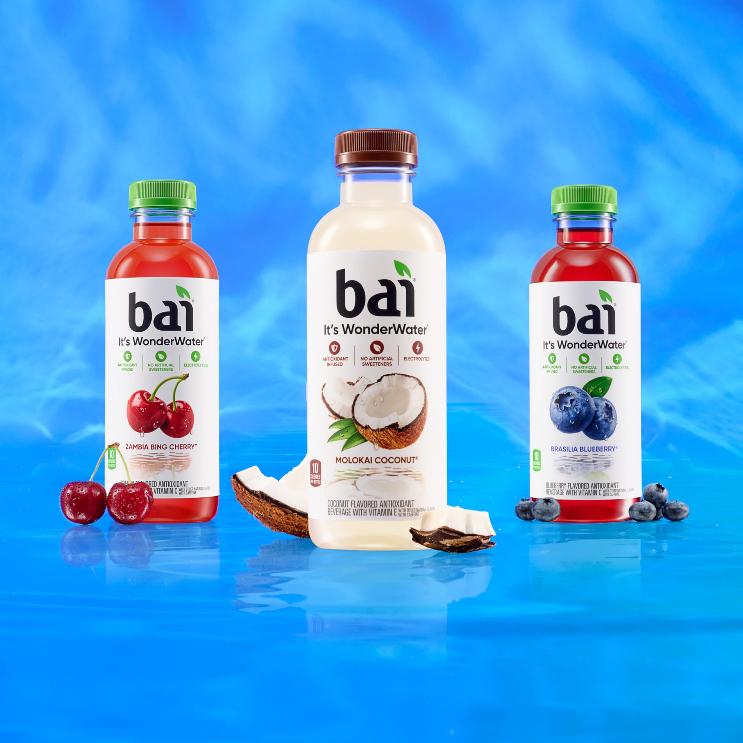 Bai pack de 12 botellas listo para almacenaje y uso