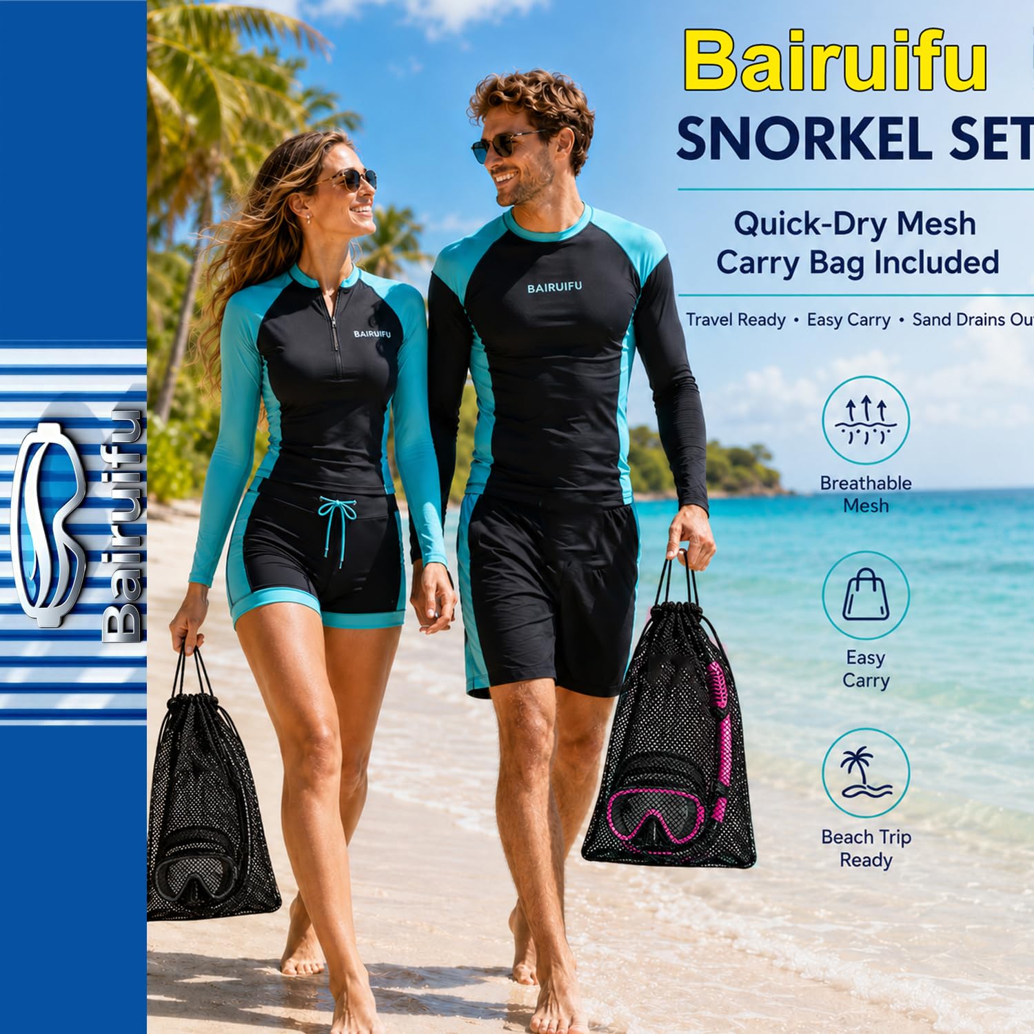 Bairuifu bolsas quick-dry para transporte y secado eficiente del equipo