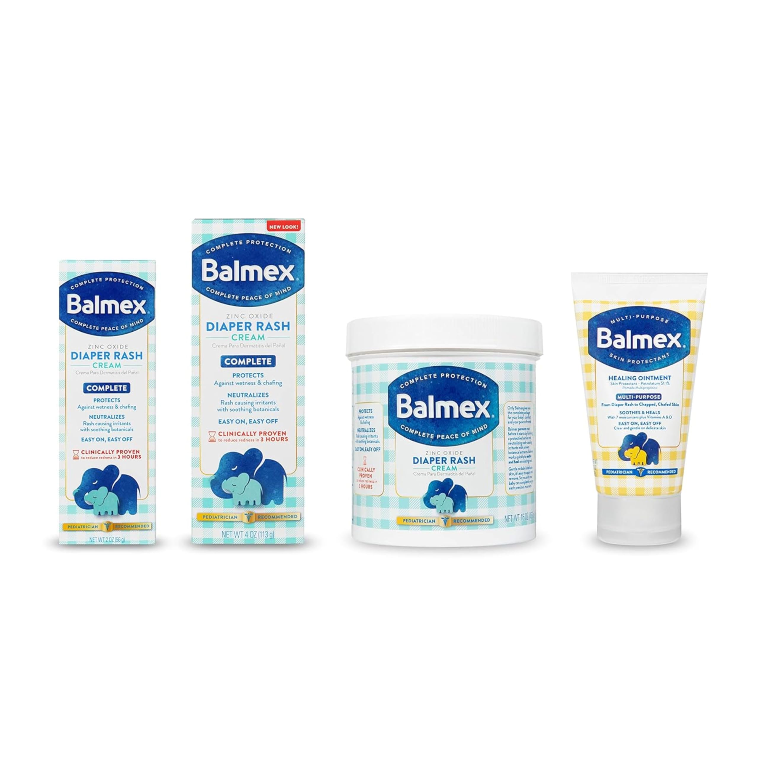 Balmex on nursery changing table demonstrating everyday caregiver convenience