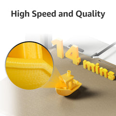 Bambu Lab A1 Mini internal hotend detail illustrating precise extrusion control