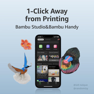 BAMBULAB retail package and accessories ready-to-use out of the box