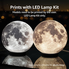 BAMBULAB LED Kit close-up with wiring and connectors, highlighting easy lamp assembly