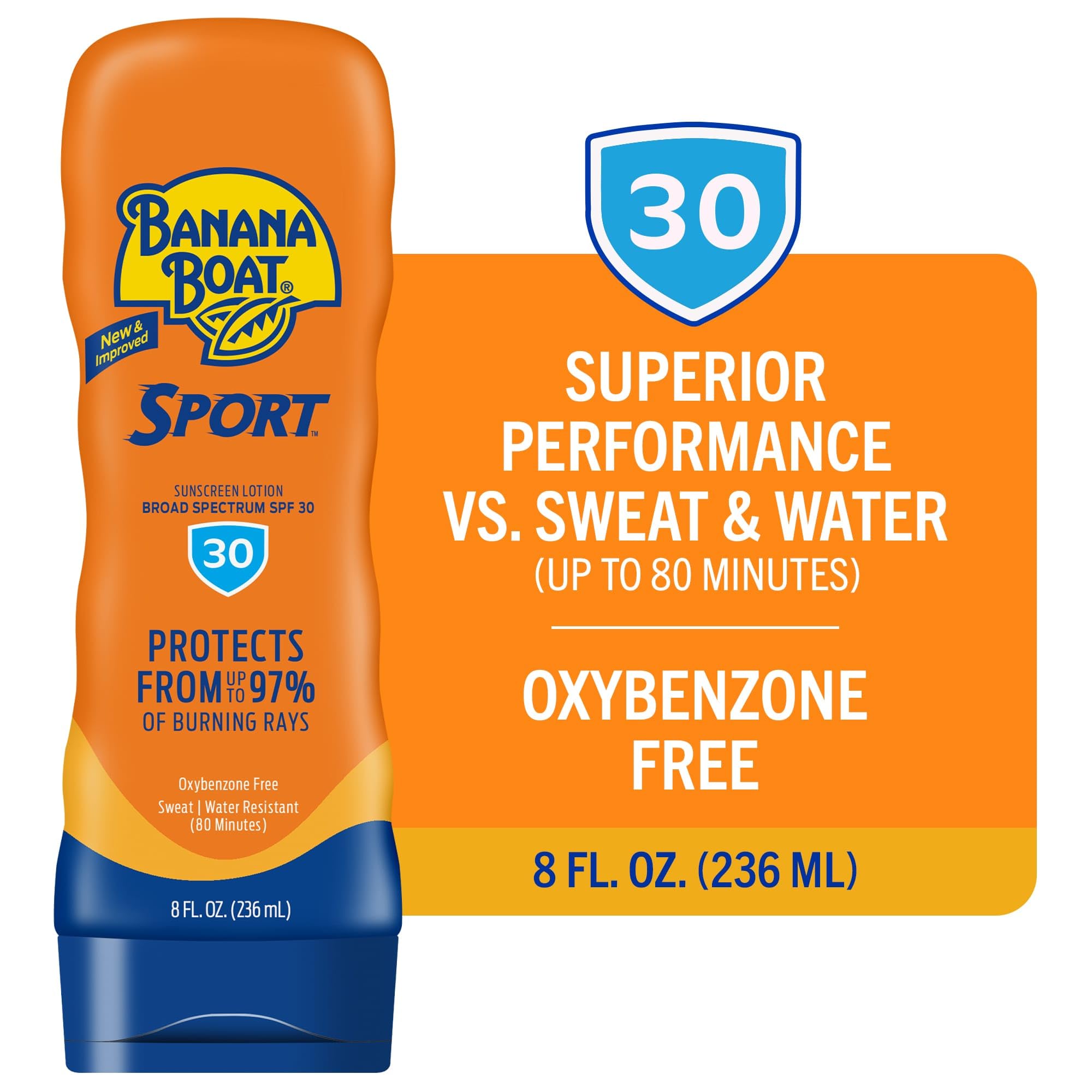 Banana Boat close-up lotion texture demonstrating quick absorption benefit