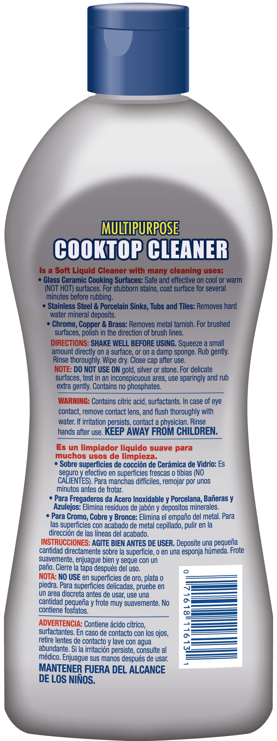 Bar Keepers Friend en una cocina moderna estilo lifestyle, mantiene superficies impecables