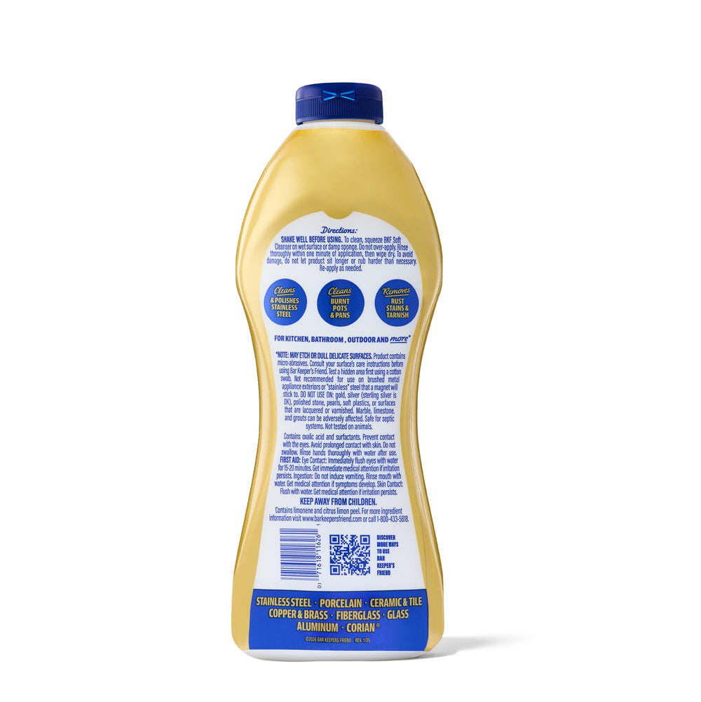 Bar Keepers Friend pack de dos botellas listo para uso doméstico