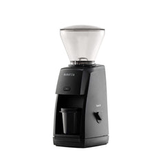 Baratza Encore ESP front view showing compact black design and consistent performance