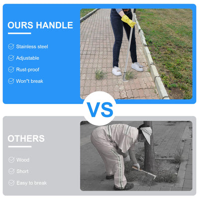 BARAYSTUS in patio lifestyle scene demonstrating tidy paving maintenance