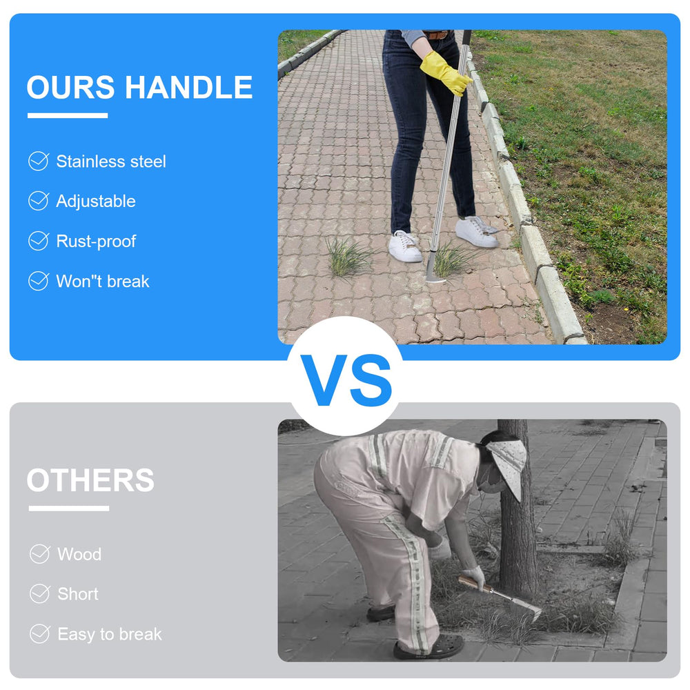 BARAYSTUS in patio lifestyle scene demonstrating tidy paving maintenance