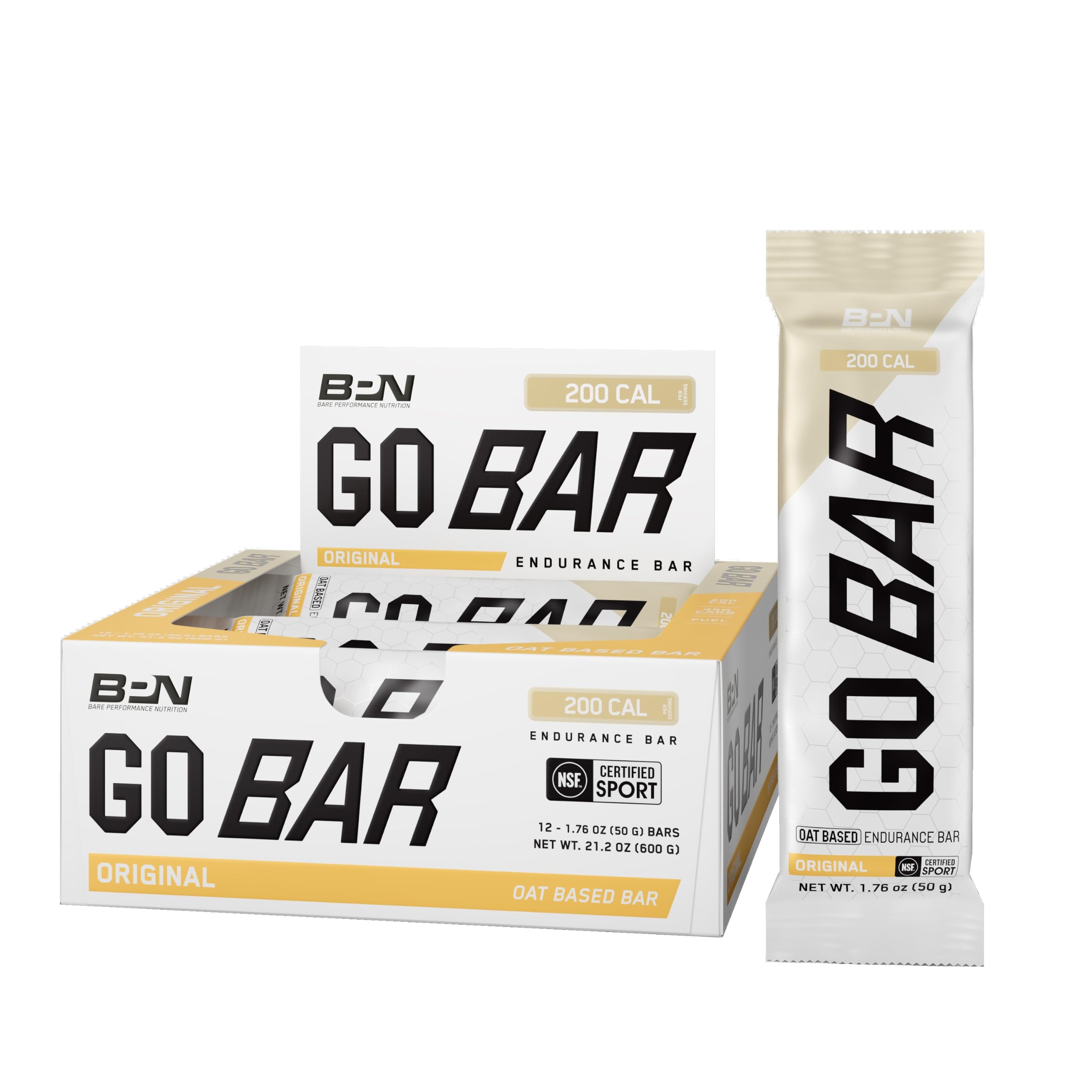 BARE PERFORMANCE NUTRITION front packaging showing box and branding for quick identification and trust