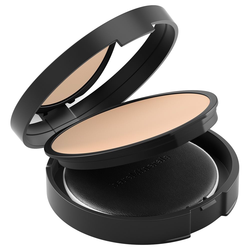 bareMinerals comparación de tamaño 0.3 oz para transporte y retoques
