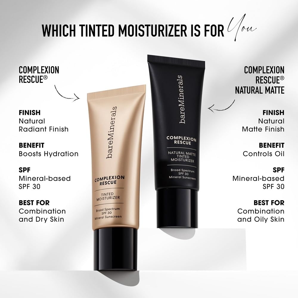 bareMinerals ingredientes clave ácido hialurónico y squalane para hidratación
