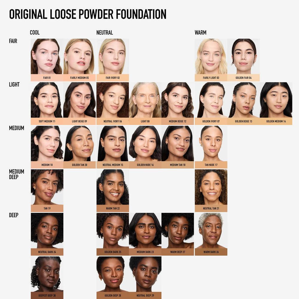 bareMinerals ingredients label highlighting clean, five-ingredient formulation