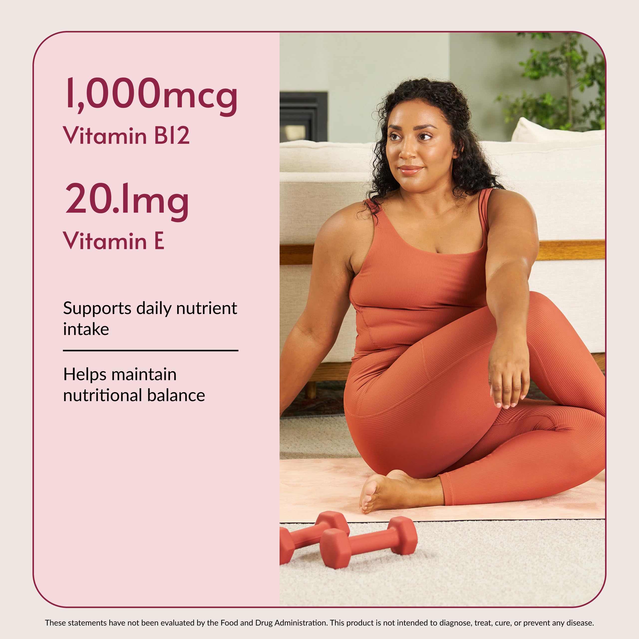 Bariatric Advantage etiqueta informativa con nutrientes clave visibles