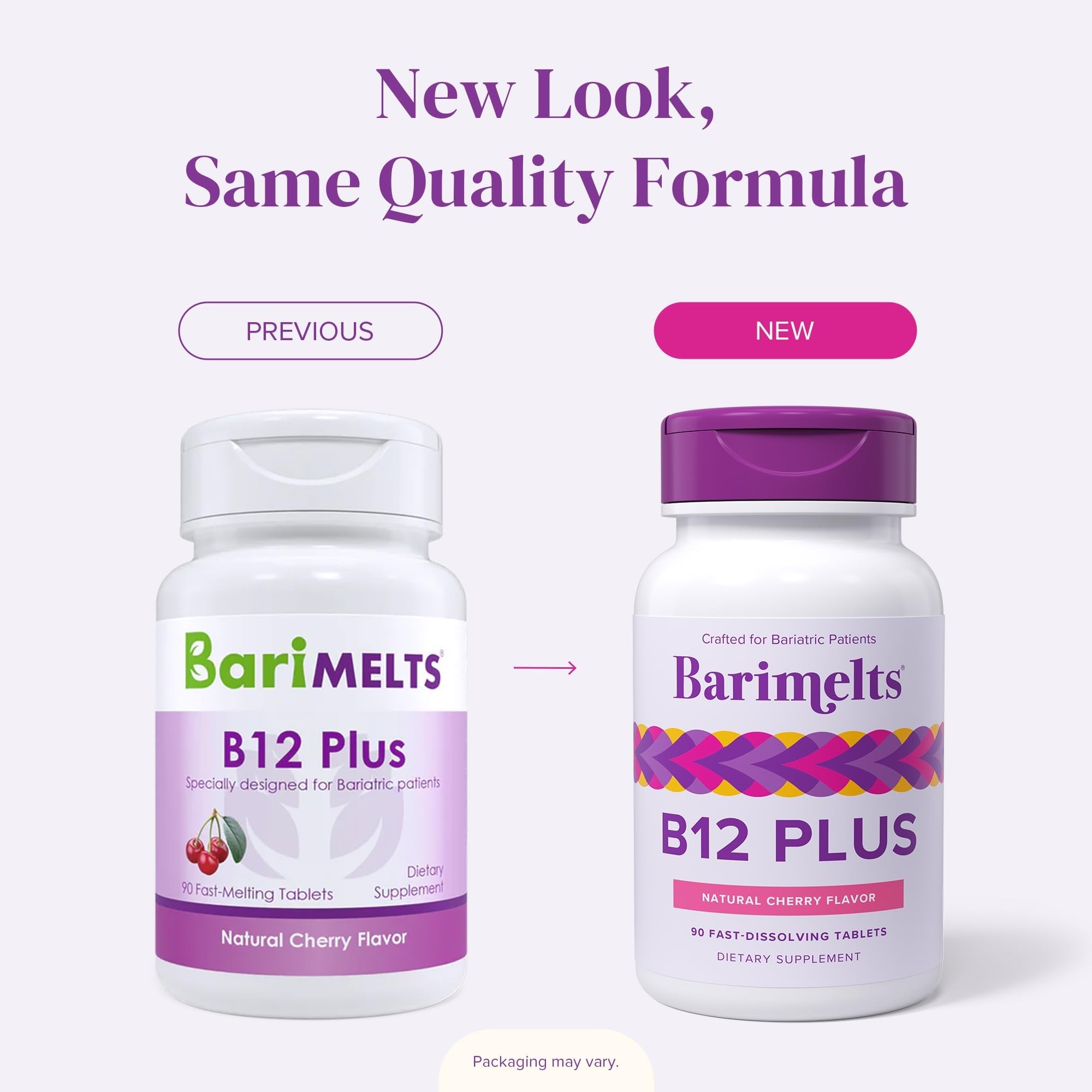 Woman taking BariMelts at breakfast to support daily post-bariatric routine